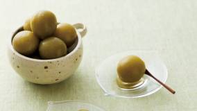 青梅の蜜煮